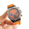 Reloj de Hombre con un Diseño Sencillo y Elegante, Sensación de Alta Gama, Reloj de Mujer con Tres Ojos y Seis Manecillas, Nuevo Reloj de Pulsera Versátil de Moda