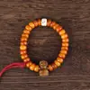 Pulseira de Dente de Alho Estilo Xizang Artesanato DIY Acessórios de Material de Osso de Camelo Pulseira de Contas Dzi Atacado