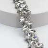 Venta Directa de Fábrica Cadena de Código con Forma Especial Cadena de Correa para el Hombro con Pedrería Cosida a Mano de Lujo Accesorios para Joyería DIY Accesorios de Cadena de Garra Accesorios