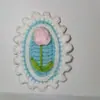 Presilhas Prontas, Presilhas Tricotadas à Mão, Presilhas de Cabelo de Crochê, Presilhas de Cabelo Artesanais para Crianças, Presilhas de Bebê, Presilhas de Lã Pura Feitas à Mão