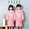 Bata de Baño Acolchada para Niños, Estilo Nuevo, para Primavera y Otoño, Ropa de Dormir de Dibujos Animados, Absorbente y de Secado Rápido, Adecuada para Niños y Niñas, Se Puede Usar como Toalla de Baño o Bata para Nadar