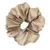 Elástico de Cabelo para Dormir com Almofada Atualizado com Novo Enchimento de Algodão, Scrunchie de Cetim, Elástico de Cabelo Intestino Grosso, Estilo Celebridade