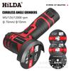 Hilda/Hilda 12V/ 3 pulgadas Amoladora Angular de Litio Mini Pequeña Portátil para el Hogar Máquina de Corte Amoladora