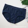 Comercio exterior transfronterizo 12 colores japonés 3D panal ropa interior femenina panal tiro bajo levantamiento de glúteos y contracción abdominal bragas empaquetadas individualmente