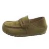 Mocasines Birkenstock retro de dos vías para mujer, nuevos mocasines casuales sin cordones de otoño 2026, zapatos casuales individuales para mujer