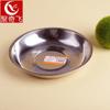 Prato de tigela de sopa de aço inoxidável de alto valor de cor 2 reais 3 reais cinco reais supermercado tigela de sopa de aço inoxidável atacado borda invertida tigela de aço inoxidável