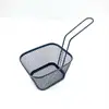 Cesta de Fritura para Batatas Fritas Transfronteiriça Pronta de Fábrica Mini Cesta de Fritura para Lanches Cesta de Fritura para Batatas Fritas Americanas de Restaurante Atacado