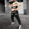 Traje de Sudadera con Cuello Redondo y Pantalón para Hombre Temu Transfronterizo Estampado 3D Moda Hip-Hop al Aire Libre Ropa Deportiva