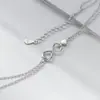 Nalan Plata S925 Exquisita Moda Estilo Japonés y Coreano Personalidad Infinito Corazón Lindo Forma Corazón Dulce Joyería de Mano S2419