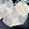 9239 Encaje Francés de Hada Sexy Ropa Interior Pura de Seda de Hielo para Mujer Secado Rápido Cintura Media Ligero Transpirable Parte Inferior Entrepierna 7A