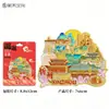Imán de Nevera Metálico Xinzhou Atracciones Turísticas de Shanxi Cultural y Creativo Marea Nacional Souvenirs Turísticos Imanes de Nevera de Aleación Venta al por Mayor