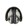 Auriculares industriales con reducción de ruido y protección auditiva para disparos, con montaje en la cabeza y silenciadores activos para dormir.