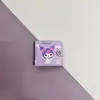 Billetera Corta Casual de PU Estilo Popular 80% de Descuento Caricatura Perro Miedo a las Nubes Kurumi con Botones
