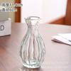 Vaso de Vidro Retrô Europeu, Decoração Simples para a Sala de Estar, Presentes para Casa