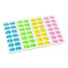 Forma de Gelo com 14 Cubos e Fundo Macio para o Verão Doméstica Forma de Gelo de Apertar Molde de Gelo Quadrado com Tampa Caixa de Gelo Fácil de Soltar