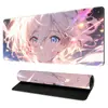 Suministro Directo de Fábrica Alfombrilla de Ratón con Borde de Bloqueo de Precisión, Engrosada, Tacto de Alta Gama, Diseño de Personaje de Anime, Alfombrilla Extra Grande para Escritorio de Computadora, Almohadilla de Soporte para Muñeca