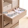 Caja de almacenamiento de ropa interior de malla, cajón plegable, caja de almacenamiento de tela, caja para sujetadores, compartimento para calcetines, caja de almacenamiento, fábrica