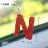 Colgante para Coche con Forma de Oso de Amor de Arcilla Amazon Transfronterizo, Colgante para Interior de Coche, Colgante de Letra de Alta Gama para Mujeres