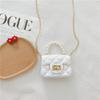 Bolsa infantil de desenho animado saco de material de cola cremosa diy bolsa de brinquedo decorativa criativa feita à mão caseira interessante