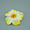 Acessório de Cabelo Flor de Plumeria Boêmia para Mulheres, Clipes de Cabelo Flor de Hibisco Doce de Praia, Piranha Lateral