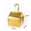 Bolsa Aislante para Pastel de Tela No Tejida Laminada a Registro Impermeable Refrigerada con Velcro Bolsa para Lonchera Bolsa Conserva Frescura Bolsa de Hielo Para Llevar Bebida Fría
