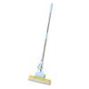 Mopa de esponja de plástico, mopa de algodón, para el hogar, perezosa, sin lavado de manos, 38 cm, rodillo, mopa de esponja absorbente, venta al por mayor de fábrica
