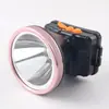 Sudeste Asiático Explosiones Transfronterizas Luz Fuerte Gran Capacidad LED Exterior Linterna Frontal Remota Recargable Linterna Frontal Batería de Litio