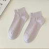 Calcetines sin costuras para mujer para primavera y otoño, calcetines a media pantorrilla con bordes rizados, calcetines holgados de maternidad, calcetines largos blancos, estilo delgado de verano