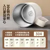 Taza de Acero Inoxidable 304 de Doble Capa Antiescaldaduras de Alto Valor con Tapa Vaso Universal para Agua Taza para Café de Estudiante Vaso para Bebidas