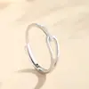 Rueda de la Fortuna Lubo Pareja Anillos de Pareja Abribles Plata de Ley S925 Diseño de Nicho de Gama Alta Joyería Versátil Anillo para Mujeres