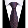 Gravata Listrada Profissional de Negócios Masculina 8cm Gravata de Poliéster Personalizada Feita à Mão Gravata Masculina Fabricante de Gravatas Shengzhou