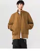 Comercio Exterior Calle Principal Americana Chaqueta Limpia con Cuello Alto para Hombre Otoño Marca de Moda Rogue Guapo Versátil Chaqueta de Béisbol Piloto Ropa de Abrigo