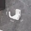 Estante de almacenamiento para baño, portarrollos de papel y toallas de cara para montar en la pared sin taladrar, estante colgante para espejo de baño, venta al por mayor