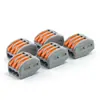Suministro transfronterizo de conector de cable de entrada única y salida doble PCT terminal rápido 0.08-4 cuadrados