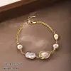 Pulsera de perlas de agua dulce Nala para mujer, lujo ligero, diseño de nicho de alta gama, joyería de cuentas, pulsera versátil y a la moda