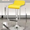 Taburete de Bar, Taburete Alto Sencillo, Taburete para Barra de Bar, Silla de Cajero, Taburete Ajustable para Tienda de Teléfonos Móviles Comercial, Silla de Recepción, Silla Giratoria, Taburete Alto
