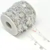 Cadena para Colgante de Varilla Curva DIY Cadena Suelta de Metal Colgante de Flor de Rosa Hueca Corazón Borla Accesorio para el Cabello Ropa Accesorios de Cobre Puro