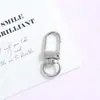 Color Metal Hebilla Giratoria para Puerta Llavero Color Dorado Plateado Adorno Accesorios Aleación de Zinc 32mm Hebilla Universal para Colgar en Bolsa Venta al por Mayor