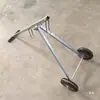 Carro para cubos de agua para uso doméstico rural, para transportar estiércol, aguas residuales, regar verduras, ahorrando esfuerzo para los ancianos, carro tradicional de cubo grande