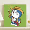 Venta al por mayor de fábrica pintura al óleo digital pintura decorativa lindo personaje de dibujos animados pintura para colorear a mano DIY pintura hecha a mano para niños pintura simple