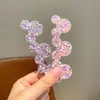 Diadema con Parche de Fleco de Lentejuelas para Niñas, Accesorio para el Cabello Extendido, Diadema de Cinta Mágica, Accesorio para el Cabello de Diadema de Estrella para Niñas