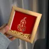 Suporte de Exibição Porta-Retrato de Cabacinha de Ano Novo Atrai-Fortuna, Ornamento Decorativo Festivo Vermelho, Venda Direta do Fabricante, Grande Quantidade, Preço Favorável