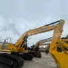 Excavadora Sany Pc210 Transfronteriza en Stock en Venta, Excavadora Diésel de Orugas de Tamaño Mediano para Excavación de Suelo y Dragado de Ríos