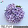 Paquete de hortensias Tiana, hortensias con tacto real, diseño de escenario, flores falsas, arreglos florales para bodas, flores de simulación