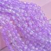 Contas Popcorn de 10mm ao Vivo Contas Rachadas Gelo Contas Glaceadas Bicolores Contas Redondas Material Acessórios para Pulseira de Miçangas DIY Espalhadas