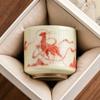 Fábrica Todo el Camino con Taza Recta Antiescaldado Cerámica Taza de Té Taza Maestra Juego de Té Taza de Té Kung Fu Individual