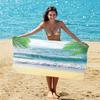 Toalla de Baño de Secado Rápido para Natación Terciopelo de Doble Cara Toalla de Natación Portátil Estampada Toalla de Playa Toalla Deportiva para Fitness Playa