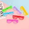 En Stock Fabricante de Comercio Exterior Transfronterizo Gafas de Juguete para Fiesta de Máscaras Deslumbrantes Decoración de Fiesta Sin Lentes