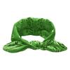 Nueva diadema de orejas de conejo de ameba transfronteriza, banda elástica para el cabello, tela de algodón anudada, diadema de flor de anacardo, banda deportiva para el cabello