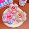 Nuevo Clip de Flor de Dibujos Animados Láser para Niños Oso Lindo Tela Rellena de Algodón Almohada Accesorios para el Cabello Clip Pasador Venta al por Mayor